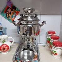سماور استیل ده لیتری