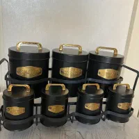 پاسماوری ۱۵ پارچه ادویه، حبوبات، برنج، سطل زباله