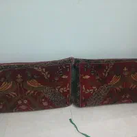 پشتی دست باف طرح طاووس