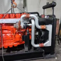 موتور برق ژنراتور گازسوز اسکانیا ۶ سیلندر 140 kva