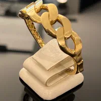 دستبند النگویی طلا مستعمل اجرت ۳٪