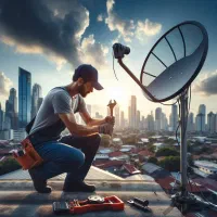 نصب و تنظیم حرفه ای انواع آنتن‌ (نصاب حرفه ای)