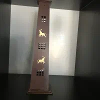 جای عود چوبی گل جاودان مصنوعی