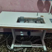 میز چرخ خیاطی راسته دوز جک در حد نو