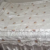 روتختی دونفره ساتن گلدوزی شده