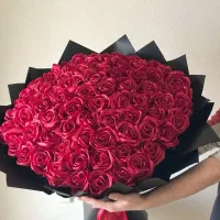رز هزار شاخه ربانی قرمزوچری