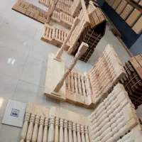 لمه . نرده چوبی.چوب نراد اصل . ترموو.