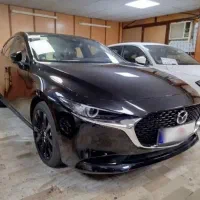 مزدا 3 پریمیوم وارداتی 2025 رنگ بندی تریم مارون