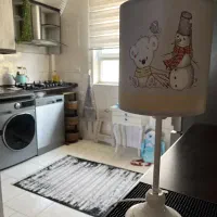 پرده و آباژور کودک کاملا نو و تمیز اسپرت