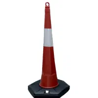 مخروطی ترافیکی مخزن دار یک متری