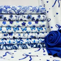 پارچه کرپ فلورا طرح دار(فروش به صورت انلاین)