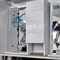 آینه باکس ۵۰ در ۵۰ سفید پی وی سی ضد آب