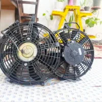 2فن کولر ایتالیایی  120وات پراید تیبا ساینا کو یک