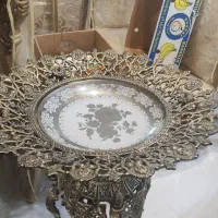 میوه خوری پایه دار برنجی
