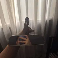 آینه وسط استیل