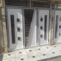 درب حیاط سه در سه لنگه