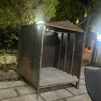 خانه سگ آهنی نو