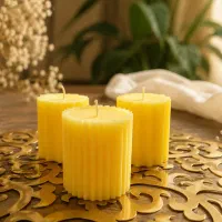 شمع دست ساز دکوراتیو مناسب هدیه و دکور منزل