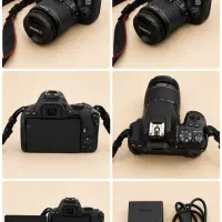 دوربین Canon EOS 250D  کاملاً سالم و تمیز