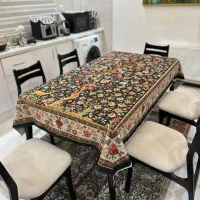 رومیزی و سفره وزیر سفره های مجلسی در سایز بندی های
