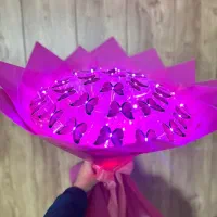 دسته گل پروانه و..