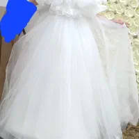 لباس عروس بچه گانه درحد نو