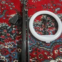 رینگ لایت YQ-320A نو با سه‌پایه ۱.۵ متری و ریموت