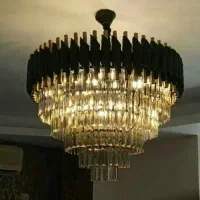 تولید لوستر سقفی و آویزی کریستالی