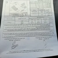 زمین مسکونی با نامه بنیاد مسکن بدون عقب نشینی