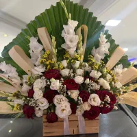 باکس گل آماده تمیز و نو فقط دونه ای ۲۰۰