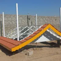 آلاچیق جوشکاری سقف سفال طبرستان سایبان سردرب