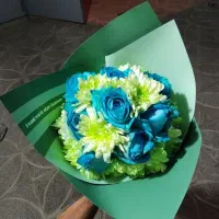 گل آرایی ماشین عروس .دسته گل .باکس گل