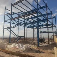 جوشکاری وبرشکاری انواع  اسکلت