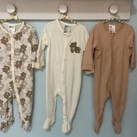 لباس سرهمی نوزاد برند H&m ترک