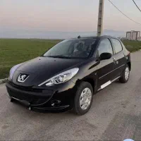 پژو ۲۰۷ مشکی فلز مدل ۱۴۰۱