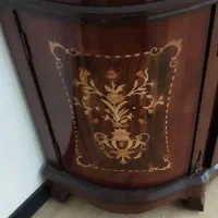 کنسول با روکش چراغی و درب پولیشی
