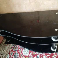 میز تلویزیون شیشه ایی فروشی