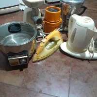 پلوپز چرخ گوشت همزن ژاپنی چای ساز سماوربرقی و اتو