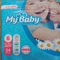 پوشک بچه سایز 6 مارک مای بی بی
