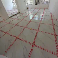 کاشی‌کاری چسبی، دوغابی، و اسلب
