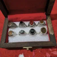 همه گونه انگشتر نقره