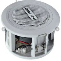 اسپیکر سقفی بلوتوثی آمپلی فایر دیواری تاچ پنل