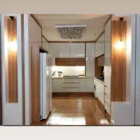 کابینت سفارشی آشپزخانه رنگ آتالانتا مش xjndj