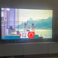 تلویزیون ال جی صفحه ضربه خورده ۵۵ اینچ