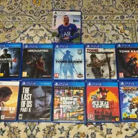 فروش ۱۱ عدد دیسک بازی PS4 / PS5 در حد نو