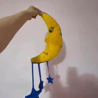 عروسک آویز ماه و ستاره