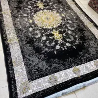 فرش سربداران  قالی نگین ماشینی