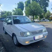 پراید۱۳۲ مدل۹۰ بیضربه یک گلگیر رنگ دوگانه کارخانه