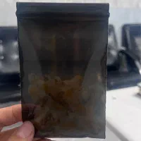 پاکت زیپ کیپ سفید و مشکی