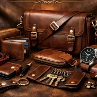 تولیدی کیف و تمام وسایل چرم اصل